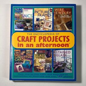 The Encyclopedia of Craft Projects in an Afternoon - Blue Cover